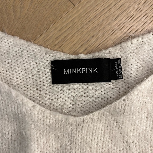 s Mink Pink White Sweater. Perfect condition! - Picture 8 of 8